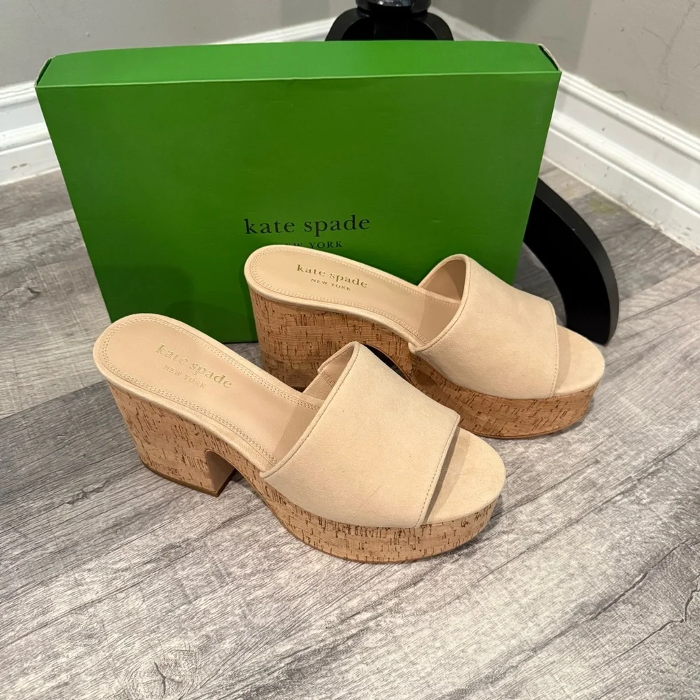 Kate Spade‎ New York Ibiza Womens Canvas Platform Sandals
